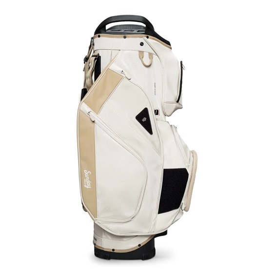 Sunday Golf Big Rig cart bag, toasted almond