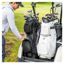 Sunday Golf Big Rig S-Class cart bag, černý