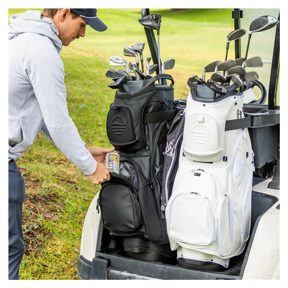 Sunday Golf Big Rig S-Class cart bag, černý