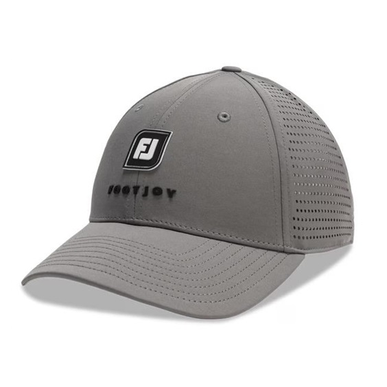 FootJoy Perforated Trucker pánská kšiltovka, šedá