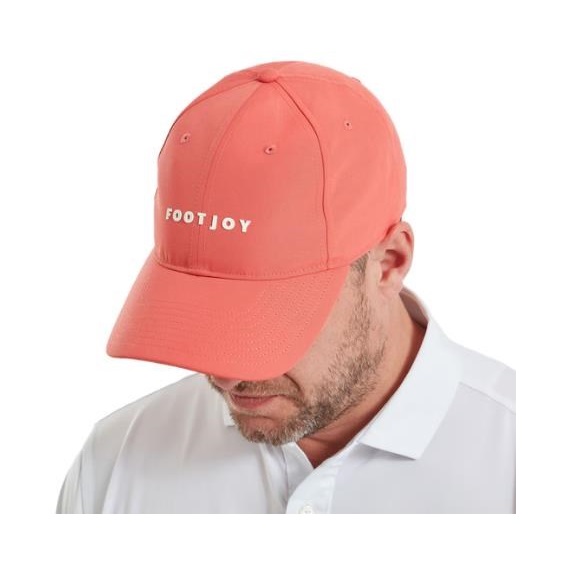 FootJoy Fj Fashion Cap kšiltovka, nantucket red/white