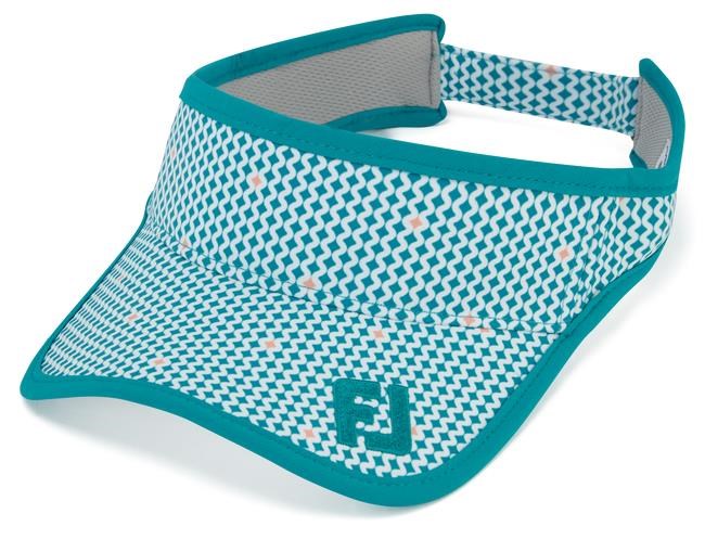 FootJoy dámský kšilt, teal print/teal