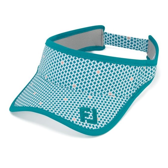 FootJoy dámský kšilt, teal print/teal