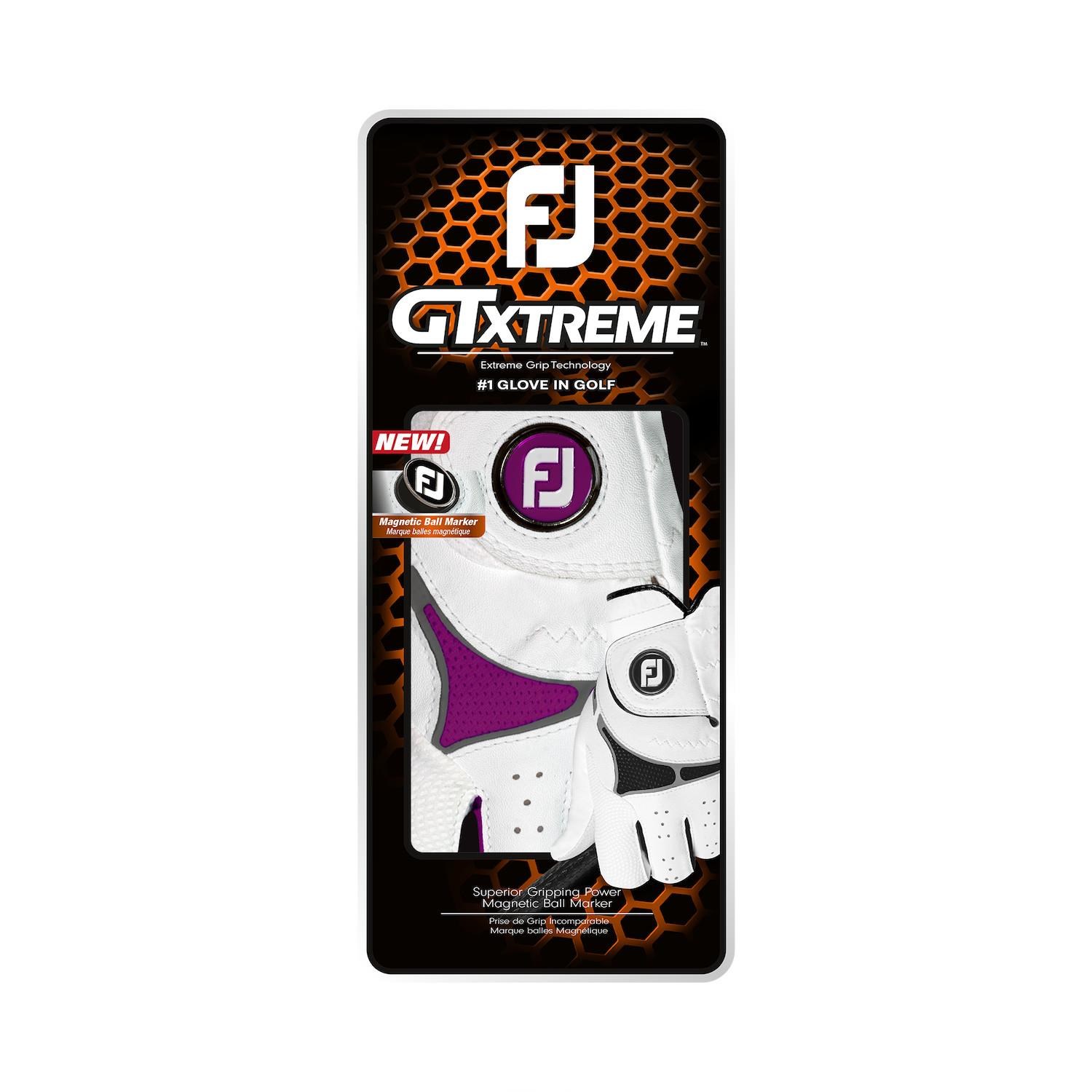 FootJoy GTxtreme dámská golfová rukavice, bílo/fuchsiová