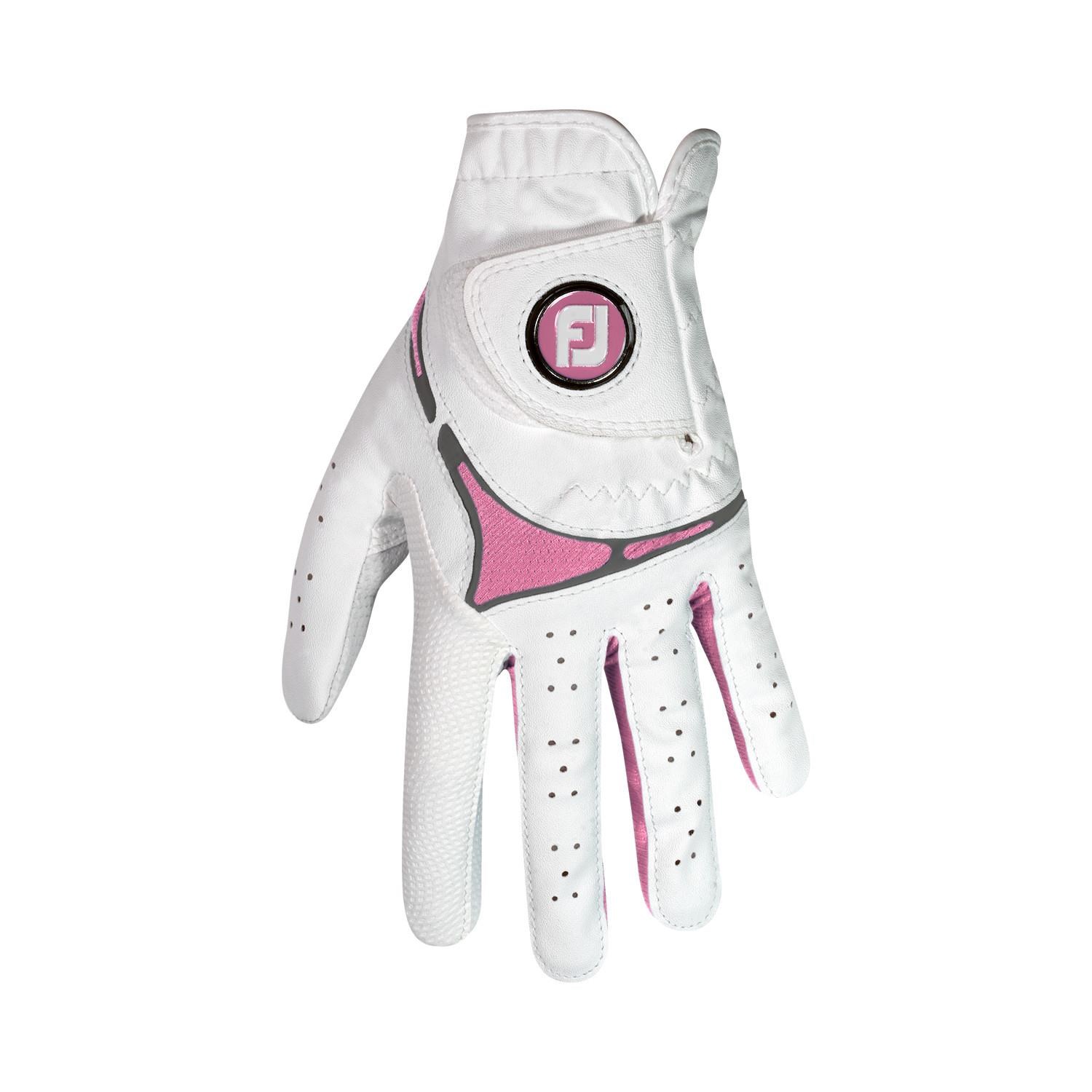 FootJoy GTxtreme dámská golfová rukavice, bílo/růžová