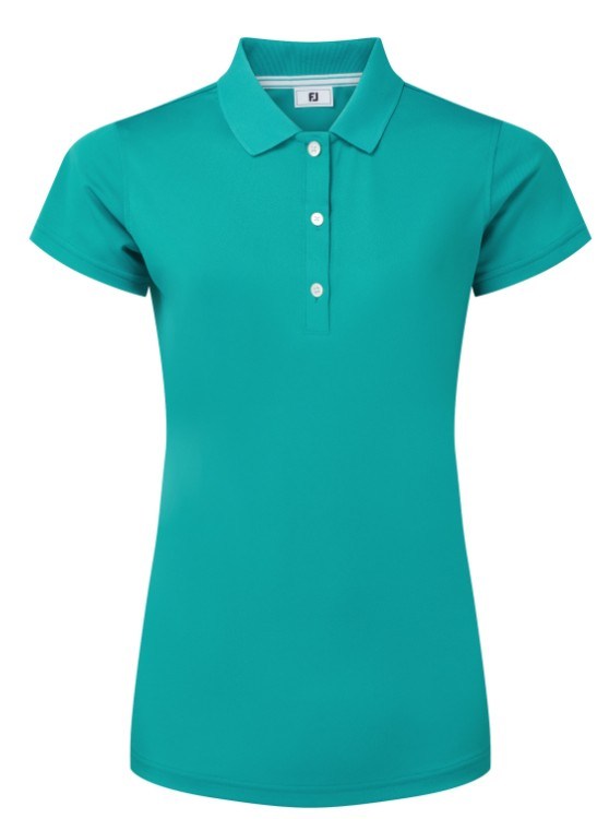FootJoy Stretch Pique Solid dámské polo, zelené