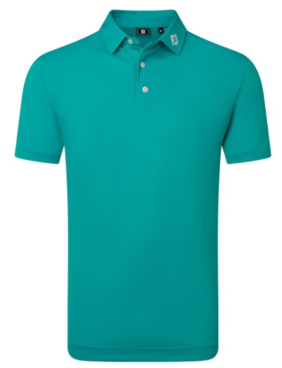 FootJoy Stretch Pique Solid pánské polo, tile blue