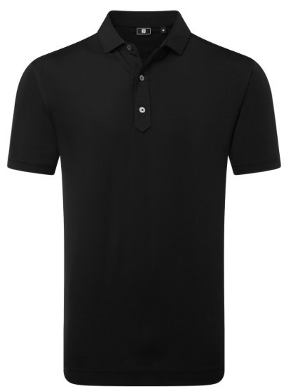 FootJoy Lisle Solid pánské polo, černé