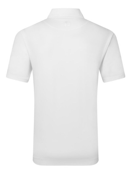 FootJoy Lisle Solid pánské polo, bílé