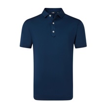 FootJoy Lisle Solid pánské polo, tmavě modré