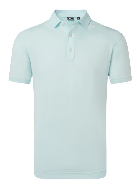 FootJoy Lisle Solid pánské polo, ice blue
