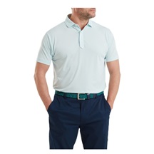 FootJoy Lisle Solid pánské polo, ice blue
