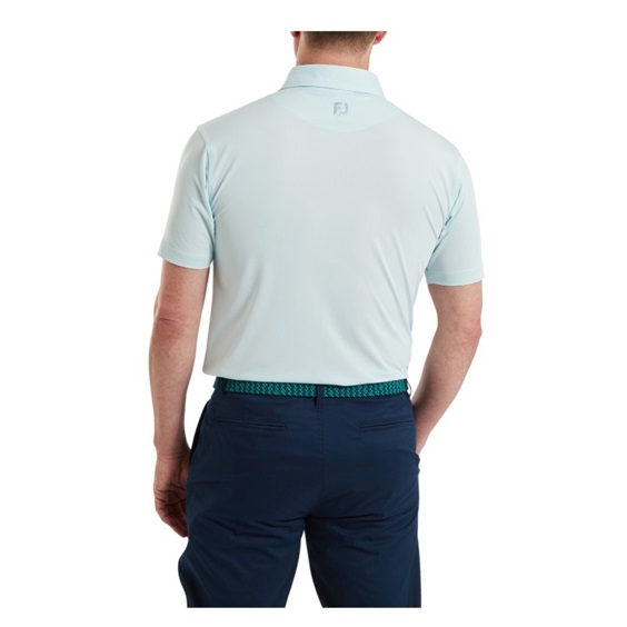 FootJoy Lisle Solid pánské polo, ice blue
