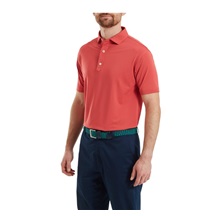 FootJoy Lisle Solid pánské polo, nantucket red