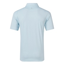 FootJoy Modernist Geo Pique pánské polo, white/ice blue