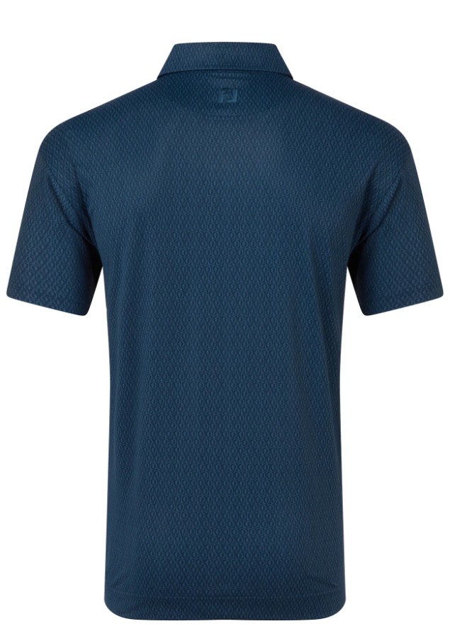FootJoy Modernist Geo Pique pánské polo, navy tonal