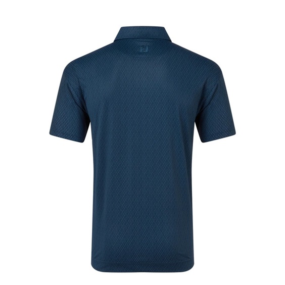 FootJoy Modernist Geo Pique pánské polo, navy tonal