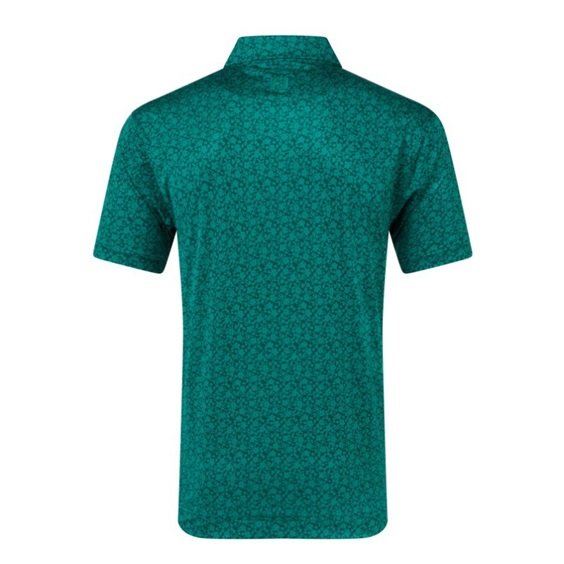 FootJoy Painted Floral Lisle pánské polo, field green