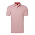 FootJoy Scallop Geo Pique pánské polo, nantucket red