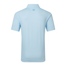 FootJoy Scallop Geo Pique pánské polo, blue reef