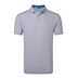 FootJoy Nautical Flag Print Lisle pánské polo, nantucket red/coastal blue