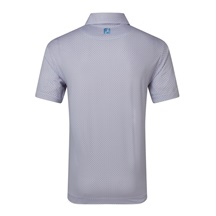 FootJoy Nautical Flag Print Lisle pánské polo, nantucket red/coastal blue