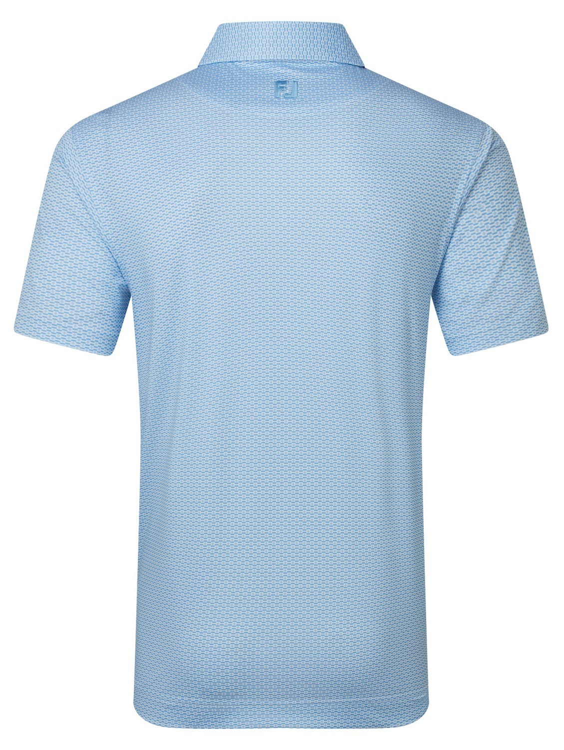 FootJoy Nautical Flag Print Lisle pánské polo, blue reef/deep reef