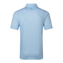 FootJoy Nautical Flag Print Lisle pánské polo, blue reef/deep reef