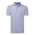 FootJoy Nautical Flag Print Lisle pánské polo, pink pop/vivid violet