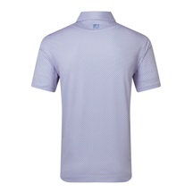 FootJoy Nautical Flag Print Lisle pánské polo, pink pop/vivid violet