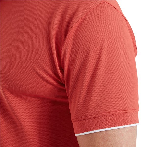 FootJoy FJ Wordmark Pique pánské polo, nantucket red