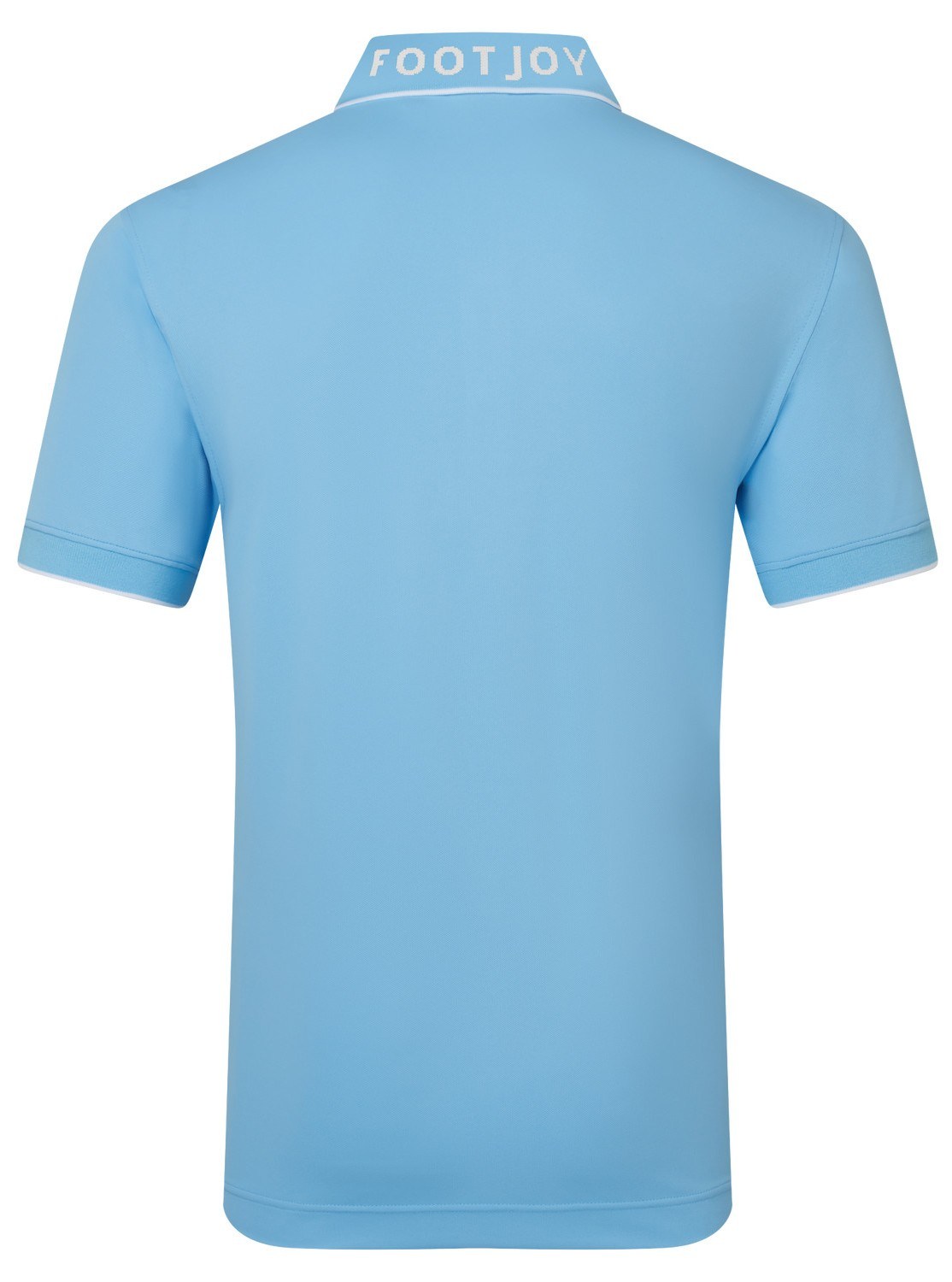 FootJoy FJ Wordmark Pique pánské polo, blue reef