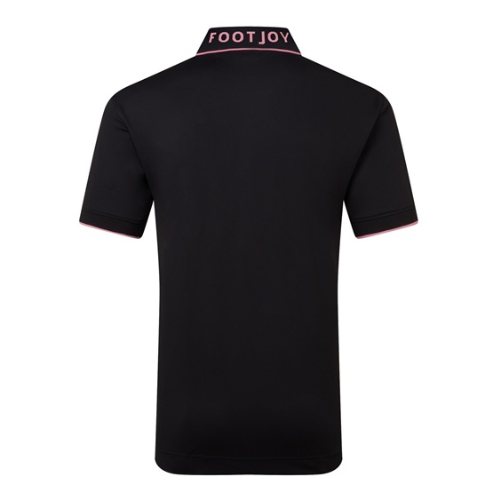 FootJoy FJ Wordmark pánské polo, pique black