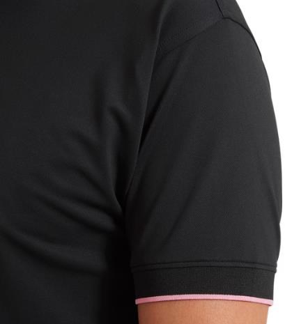 FootJoy FJ Wordmark pánské polo, pique black