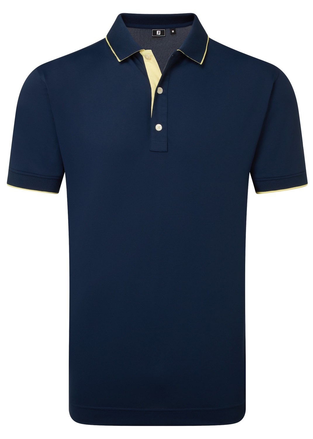 FootJoy FJ Wordmark Pique pánské polo, tmavě modré