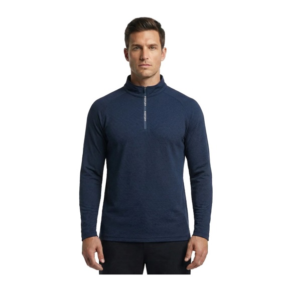 FootJoy Wordmark Chill Out pánská mikina, tmavě modrá