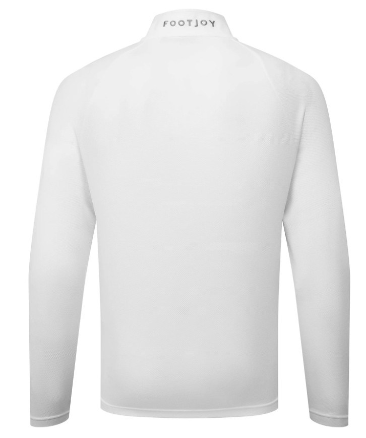 FootJoy Wordmark Chill Out pánská mikina, bílá