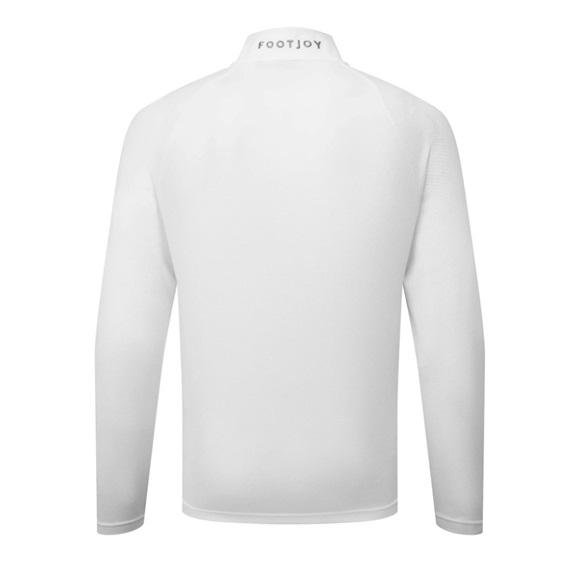FootJoy Wordmark Chill Out pánská mikina, bílá