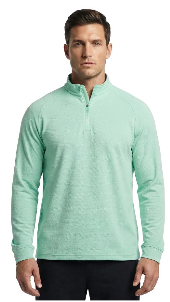 FootJoy Wordmark Chill Out pánská mikina, sea glass/white