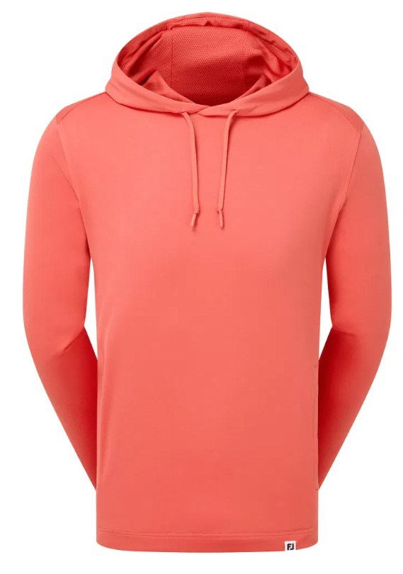 FootJoy Lightweight Hoodie pánská mikina, solid nantucket red