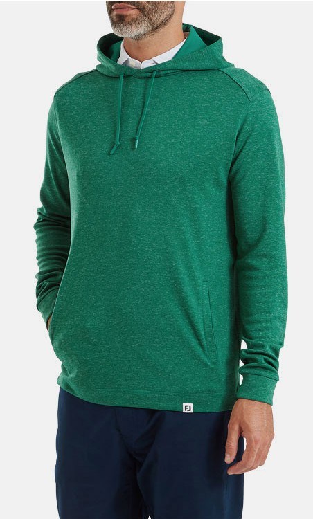 FootJoy Lightweight Hoodie pánská mikina, heather field green