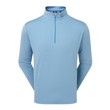 FootJoy Ottoman Stripe Chill-Out pánská mikina, chambray/coastal blue