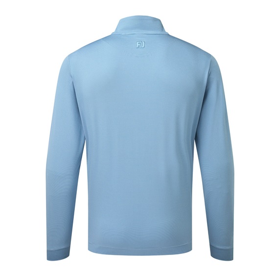 FootJoy Ottoman Stripe Chill-Out pánská mikina, chambray/coastal blue