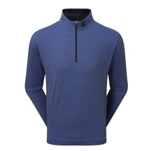 FootJoy Ottoman Stripe Chill-Out pánská mikina, black/vivid violet