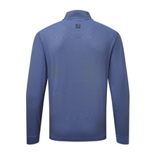 FootJoy Ottoman Stripe Chill-Out pánská mikina, black/vivid violet