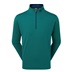 FootJoy Ottoman Stripe Chill-Out pánská mikina, navy/field green