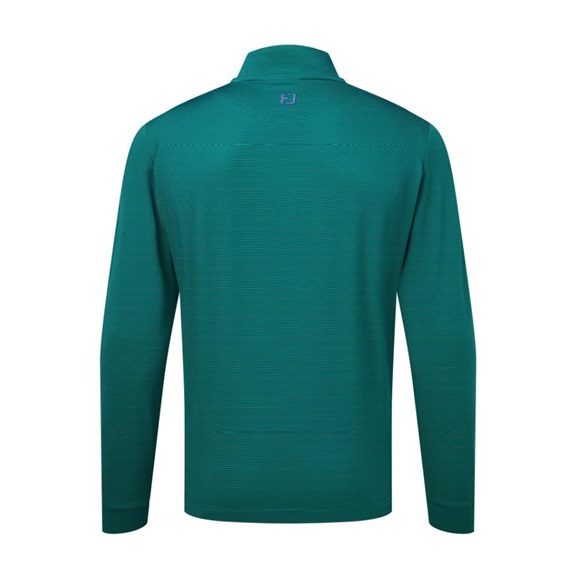 FootJoy Ottoman Stripe Chill-Out pánská mikina, navy/field green