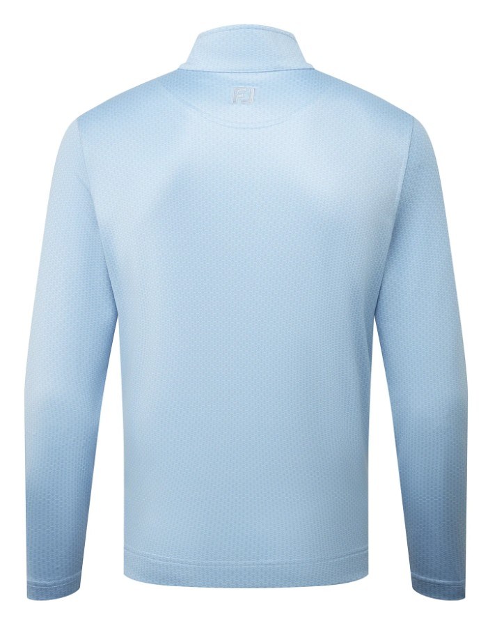 FootJoy Nautical Flag Tonal Chill Out pánská mikina, chambray