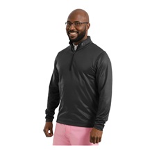 FootJoy Nautical Flag Tonal Chill Out pánská mikina, černá