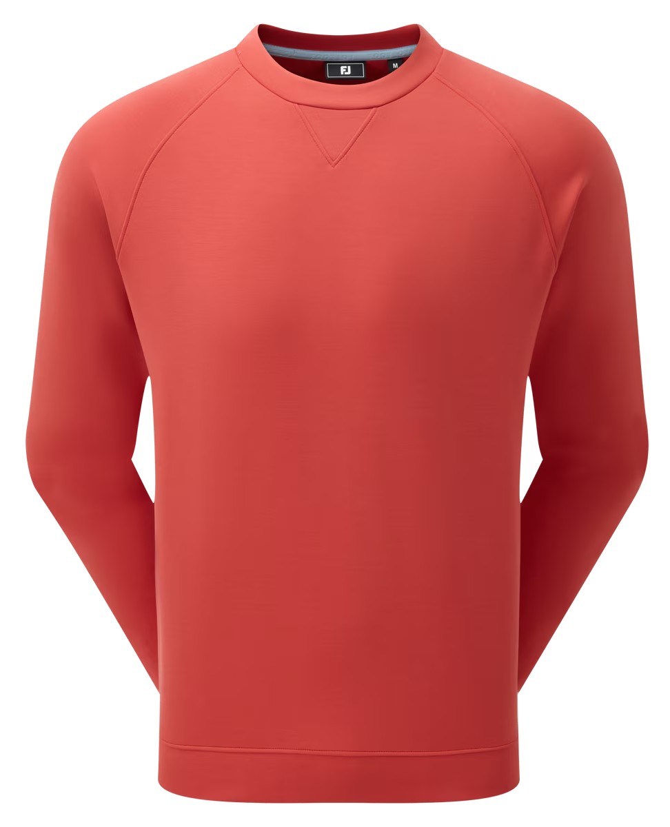 FootJoy Crew Neck pánská mikina, nantucket red